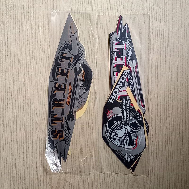 Stiker Striping Sticker Motor Honda Beat Street 2023 List Les Body Motor Honda Beat Street 2023