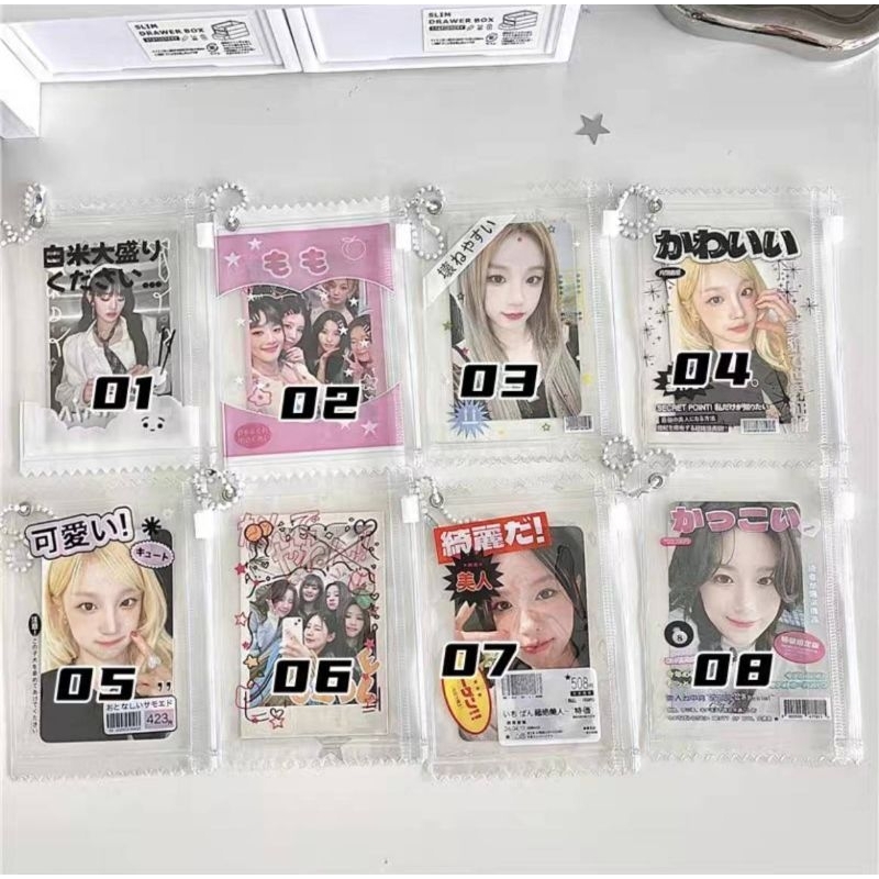 CAHOL PVC POUCH ZIPLOCK