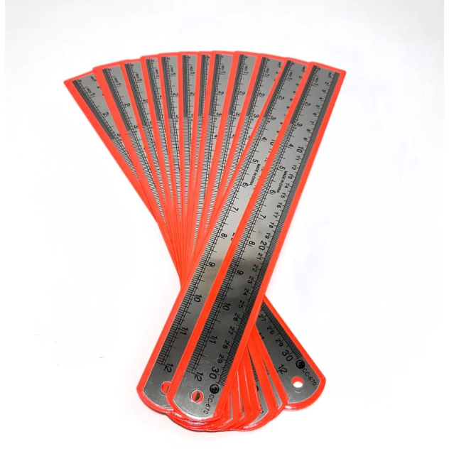 

Penggaris Besi 30 cm Rol Metal Murah Tipis Ruler