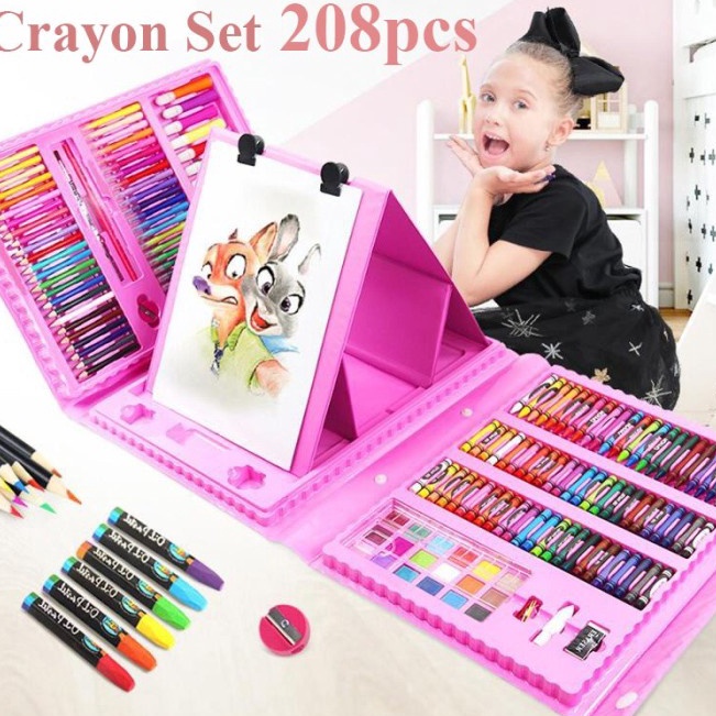 

Murah Baru Set Alat Gambar Anak Crayon Gambar Pensil Warna 28 15 Buah Art Set 28PCS SET