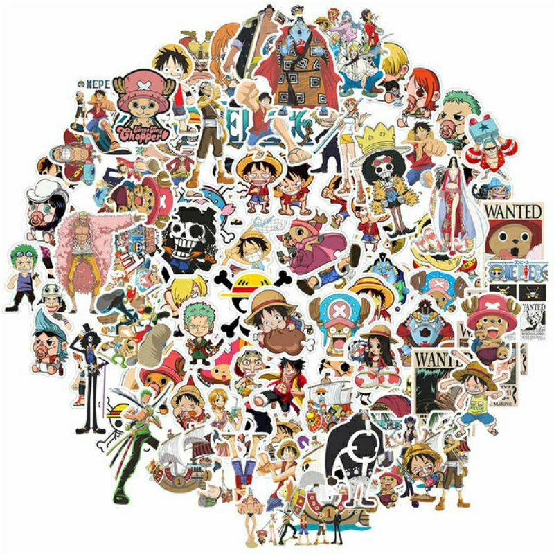 

Stiker Pack One Piece Sticker One Piece- Stiker High Quality, Stiker Aesthetic Stiker Laptop Stiker Helm Stiker Tumblr Stiker HP, Aksesoris Hp , Anti Air
