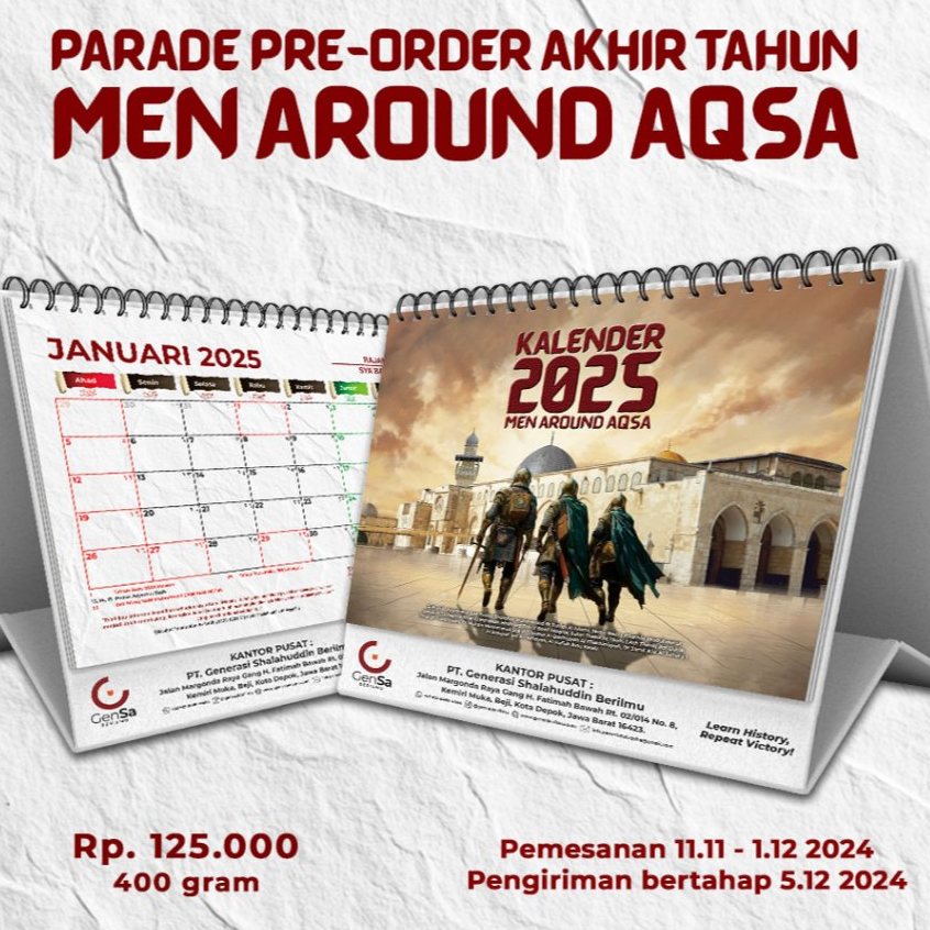 

Kalender Islami 2025 Kalender Meja Gensa