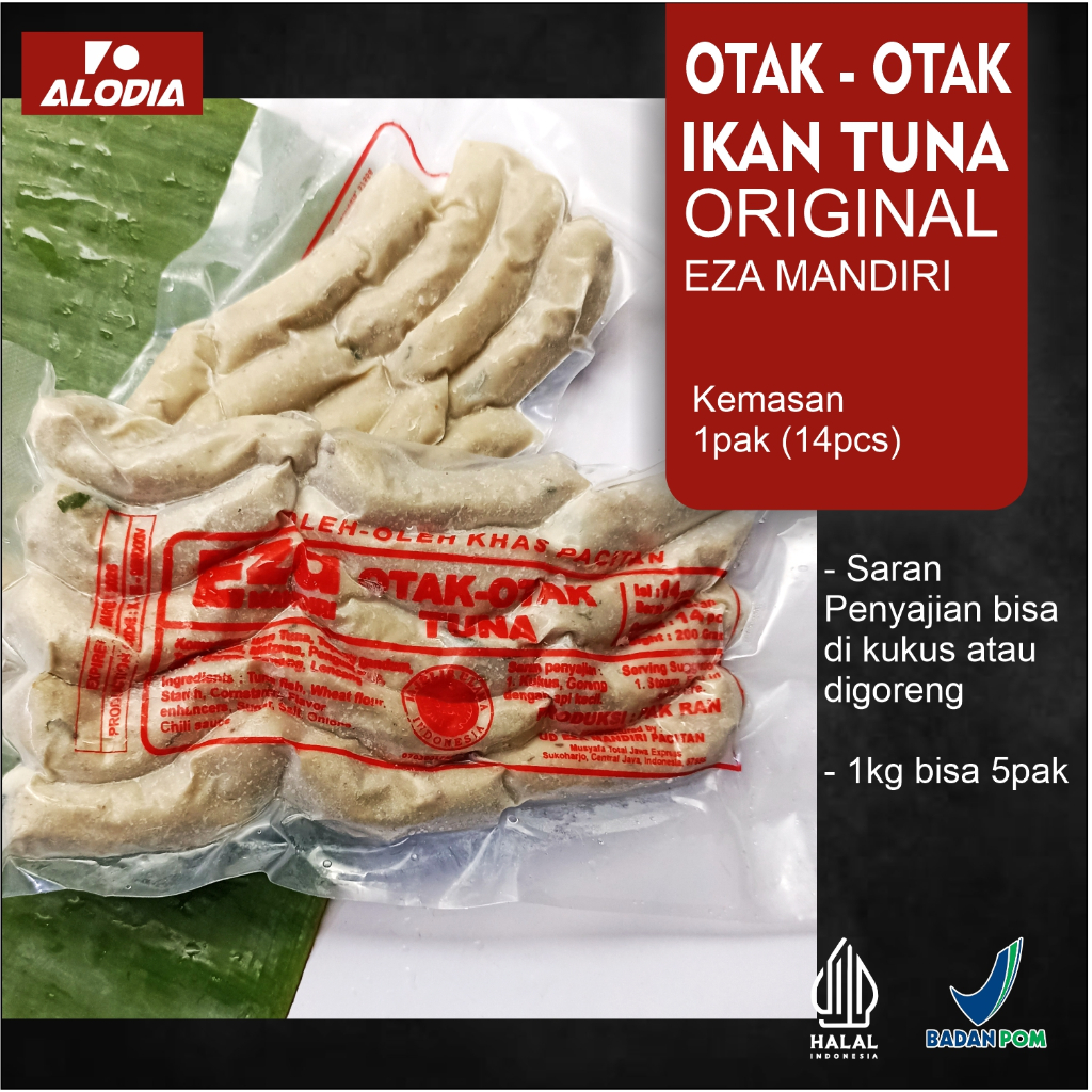 

OTAK OTAK TUNA PACITAN - OTAK OTAK TUNA EZA MANDIRI - FROZEN FOOD