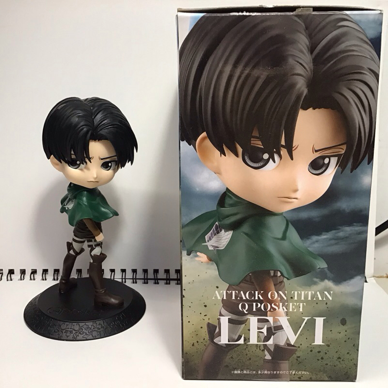 Qposket Levi Ackerman Attack on Titan / Shingeki no Kyojin Mini Action Figure (Original w/ Box)