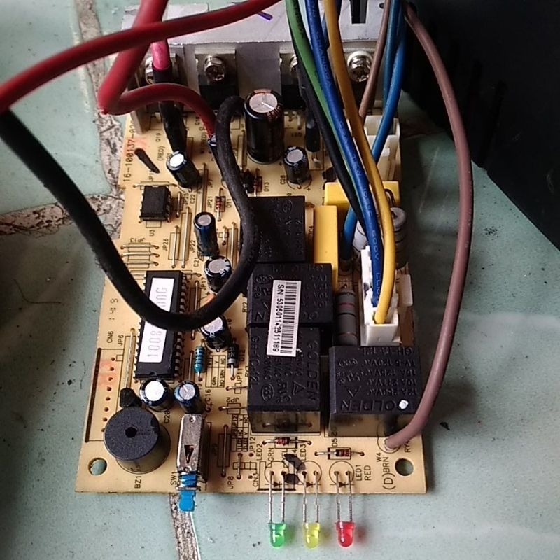 Mesin modul mainboard ups prolink pro700sfc versi ic di atas pcb bekas