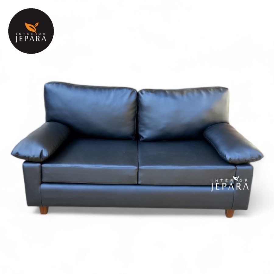 BRITTANIAN Sofa Minimalis Rangka Kayu Jati Full Foam