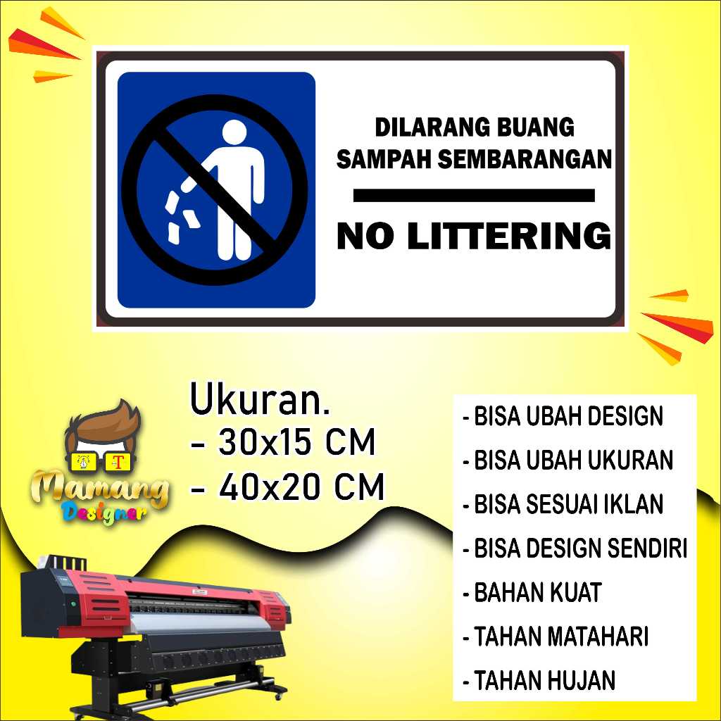 

Sticker Tempelan Kata Kata Dengan Bahan Tahan Air Biru