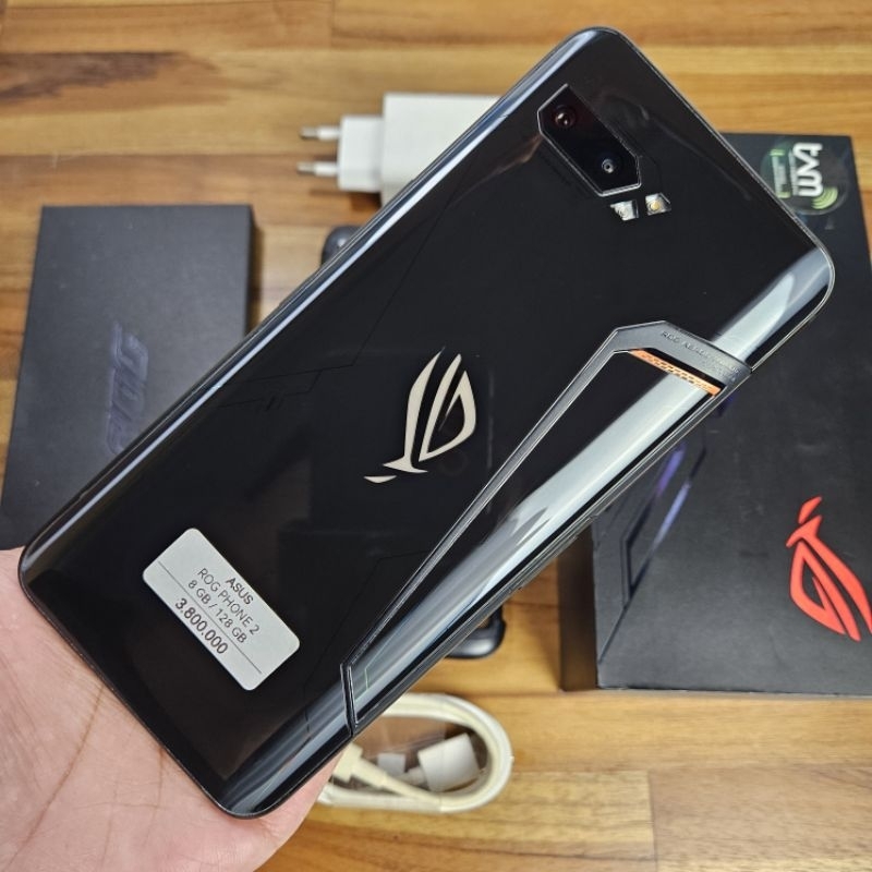 Asus ROG Phone 2 8/128 GB Bekas Fullset Garansi Resmi