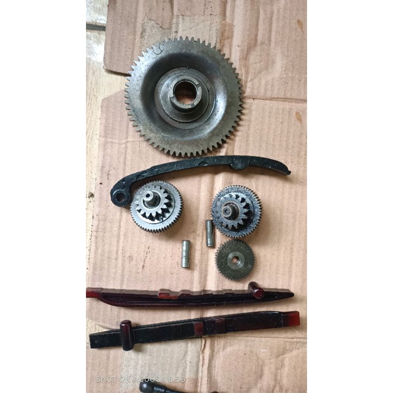 gear penghantar stater Kawasaki athlete