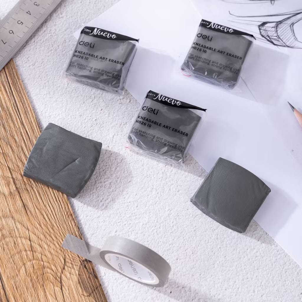 

DELI - EH02610 ART ERASER / PENGHAPUS ANAK SEKOLAH / PENGHAPUS LENTUR / PENGHAPUS BISA DIBENTUK
