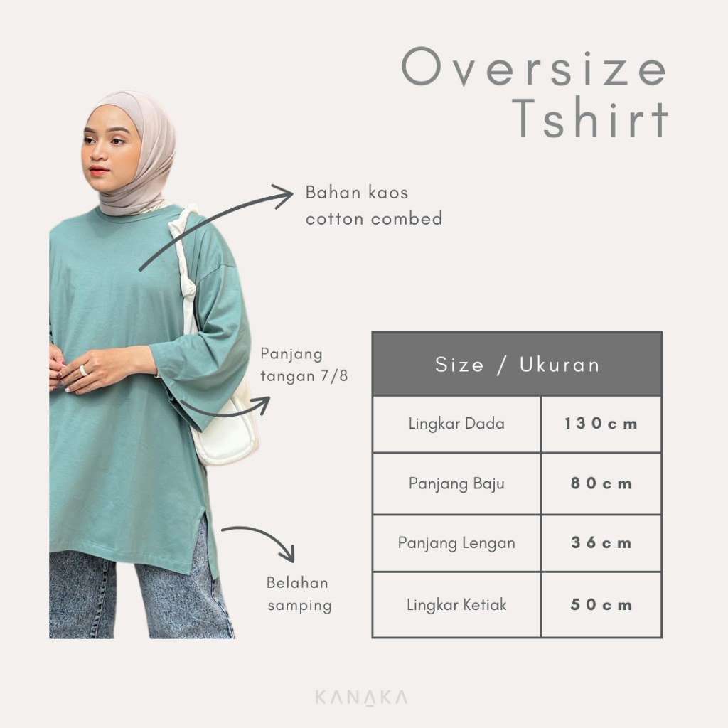 OVERSIZED T-SHIRT POLOS KANAKA
