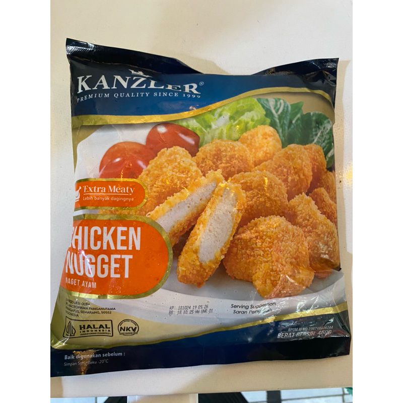

KANZLER Original Premium Chicken Nugget 450gr
