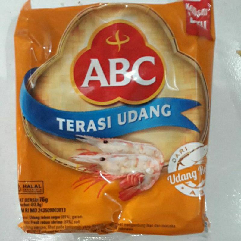 

ABC Terasi Udang 1 pak (20 biji)