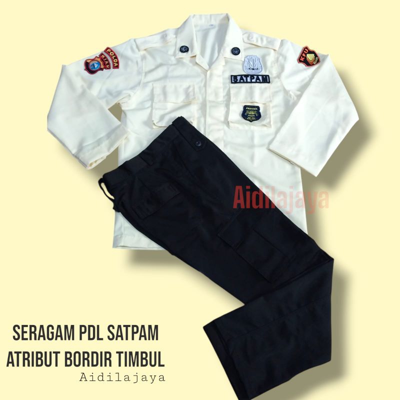 SERAGAM PDL SATPAM BAHAN TWIST PRE-ORDER