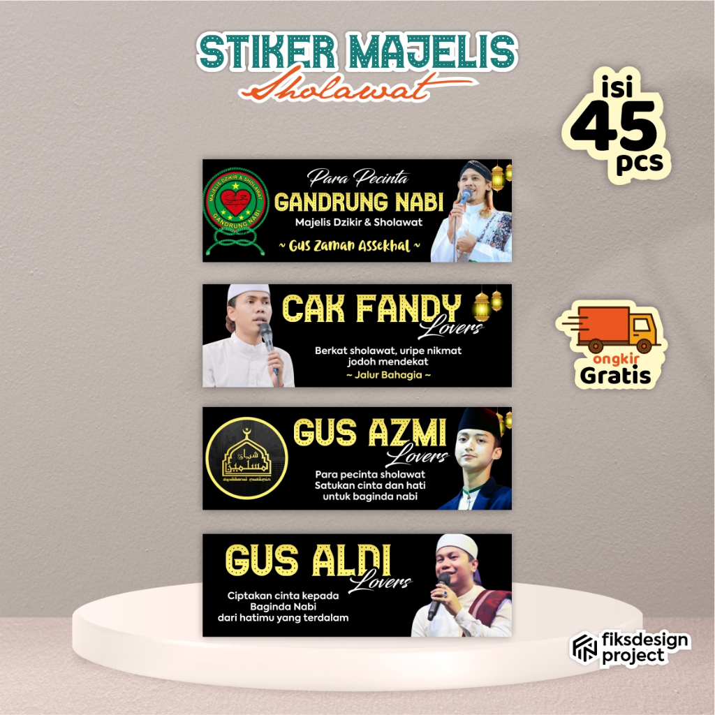 

( Majelis part 2 B ) NEW Stiker Majelis Zahirmania, Syekhermania, Gandrung Nabi, Mafia Sholawat
