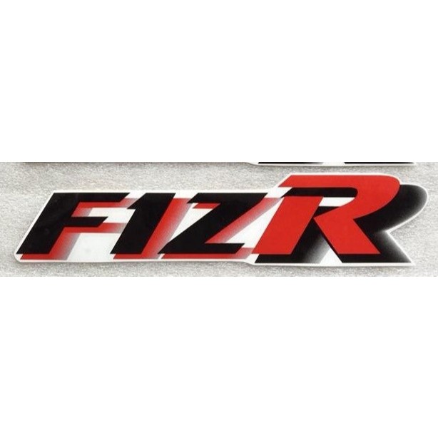 Striping stiker sticker logo yamaha f1zr merah putih kanan kiri copy original