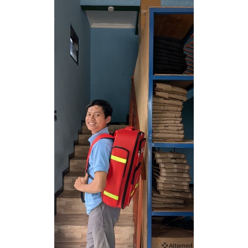 (COD) TAS EMERGENCY BESAR/ TAS RANGSEL P3K EMERGENCY/TAS GENDONG EMERGENCY P3K