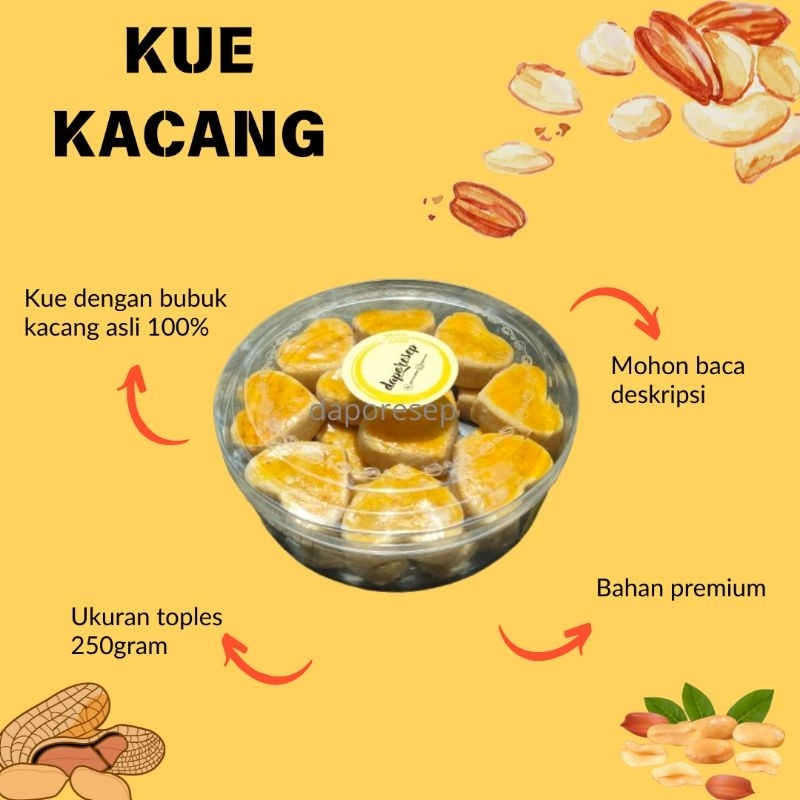 

KUE KACANG 250GRAM