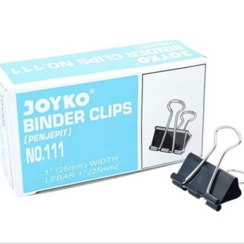 

Blinder Clips Joyko no.111 harga 1ktk - 12pcs