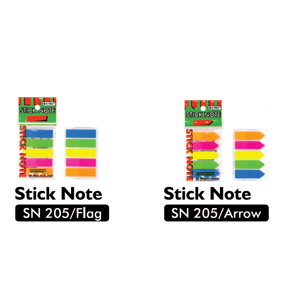 

V-TEC STICKY NOTES SN-205