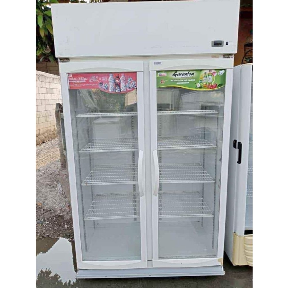 SHOWCASE 2 DOOR / SHOWCASE 2 PINTU PANASONIC BEKAS BERGARANSI