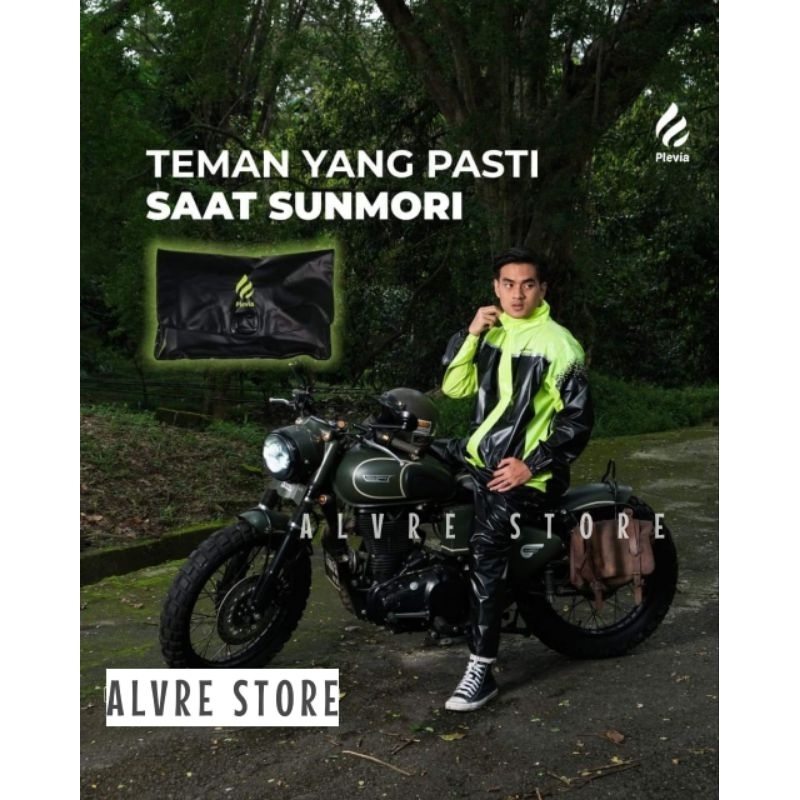 Jas Hujan Mantel Hujan Stormbreaker 513 PLEVIA Mantel Mantol Setelan Pria Wanita Dewasa