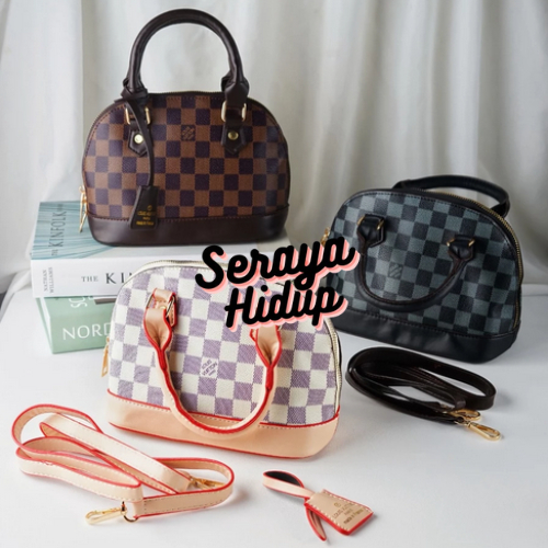 Tas Selempang Slempang Tenteng Jinjing Aksesoris Fashion Wanita Kekinian Import High Quality