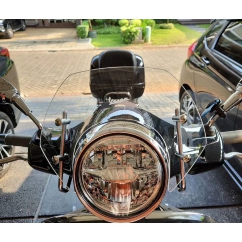 winshield flyscreen mini untuk vespa LX 125 LX 150 Primavera GTS / aksesoris vespa