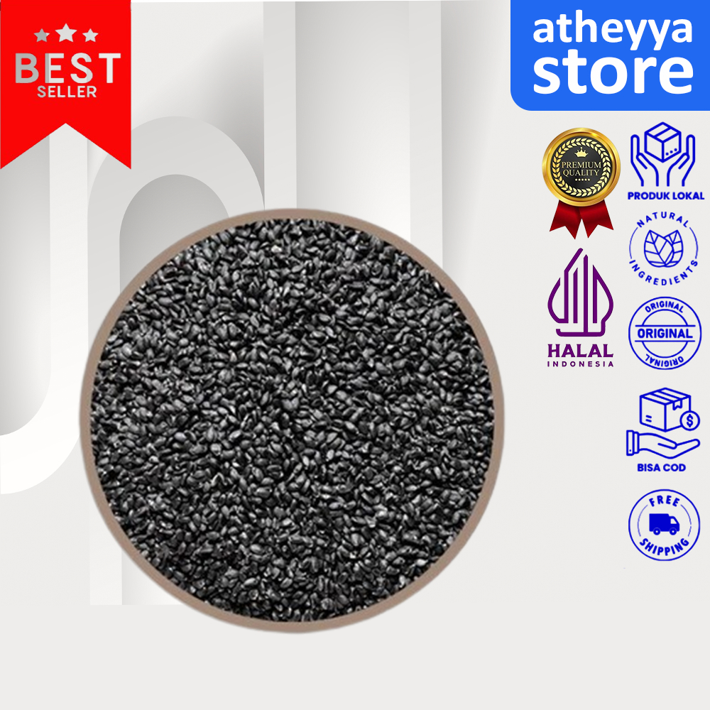 

Biji Selasih 1 Kg Premium Basil Seed Berkualitas JSR 100% Original Premium