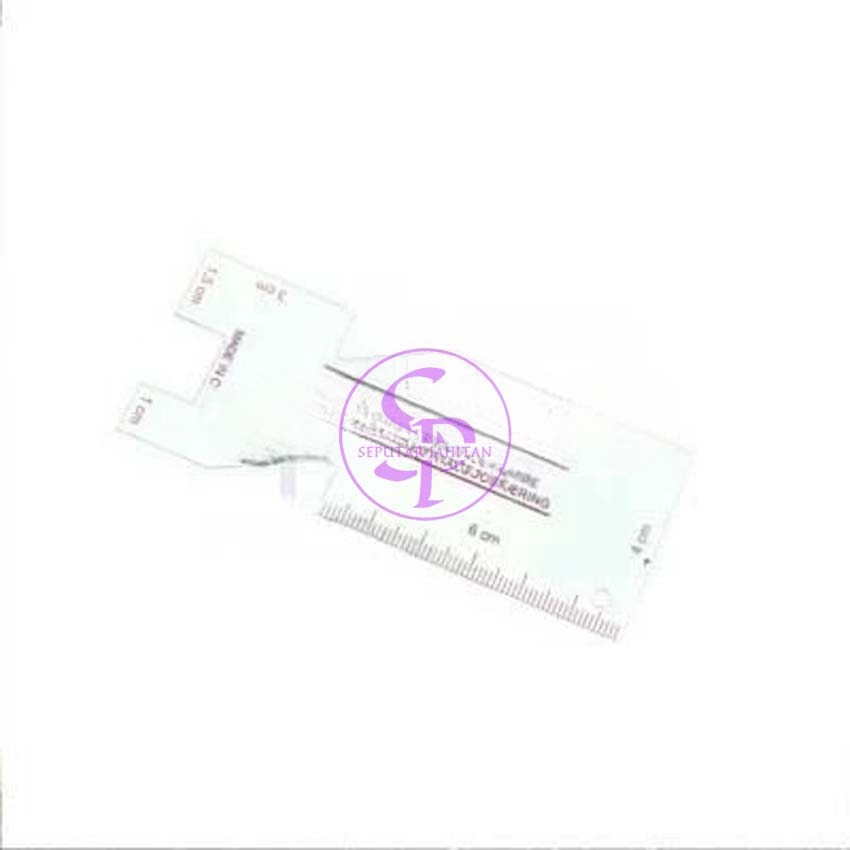

QR-0909 Penggaris Jahit Pola Besar Tepi Bahan Skala Quilting Metric