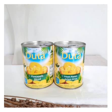 

DUTA PINEAPPLE SLICE Buah Nanas Potong Kaleng Nanas in Syrup Duta
