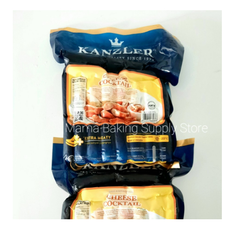 

KANZLER CHEESE COCKTAIL Sosis Ayam Rasa Keju Kanzler Kenzler