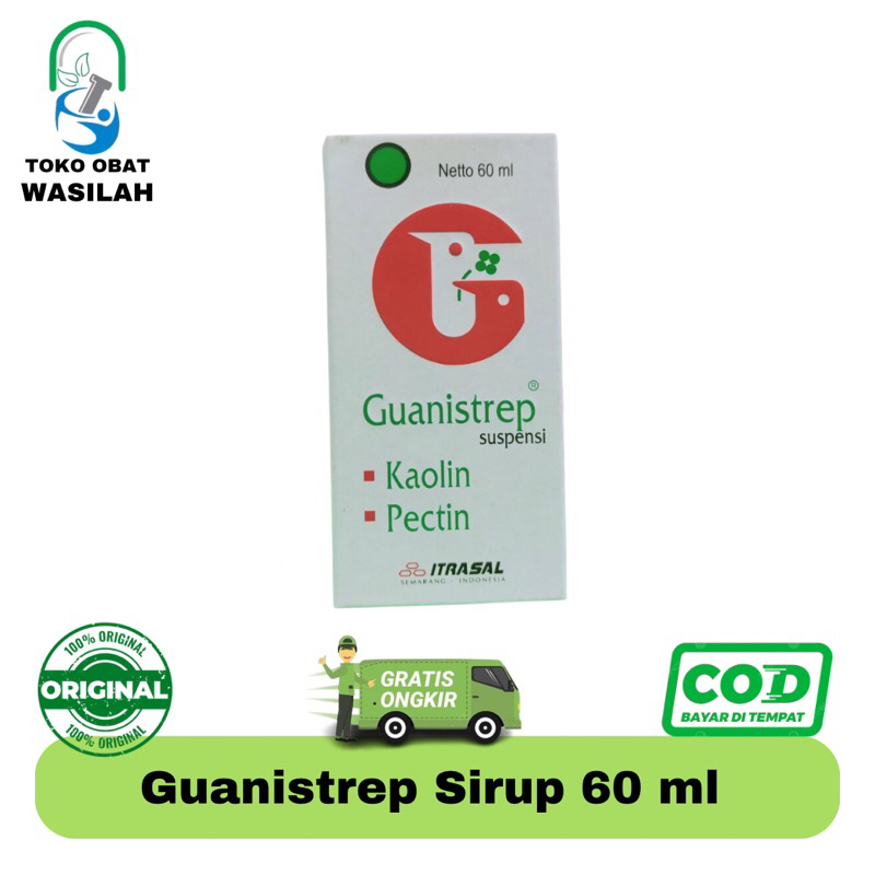 

GUANISTREP SIRUP 60 ml