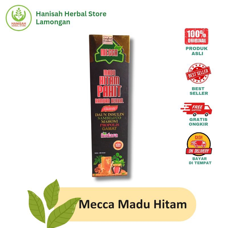 

Mecca Madu Pahit Hitam Gamat