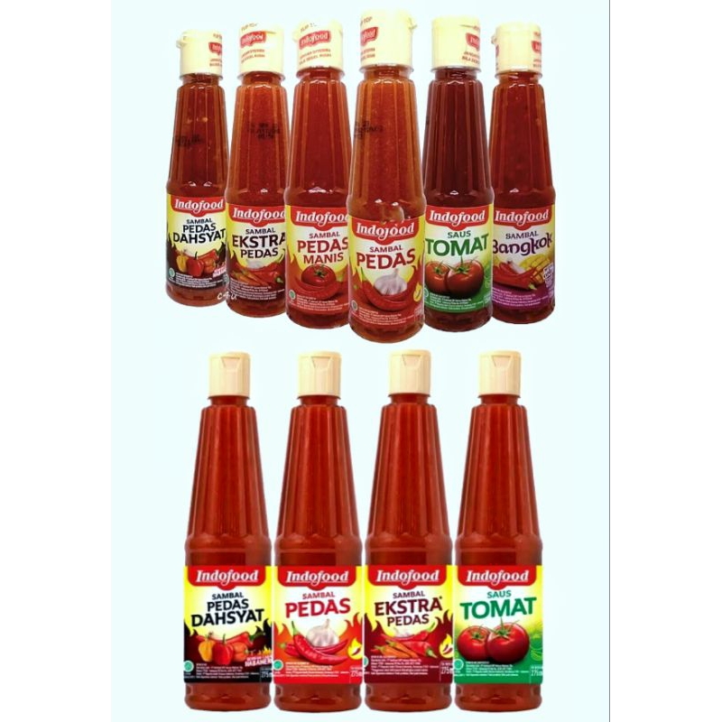 

Indofood Saus Botol Kecil/Besar/135ml/275ml
