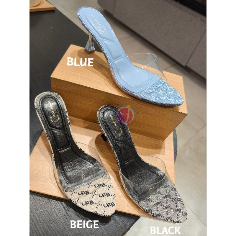 Sandal Heels jelly Wanita Urban&Co Juvia