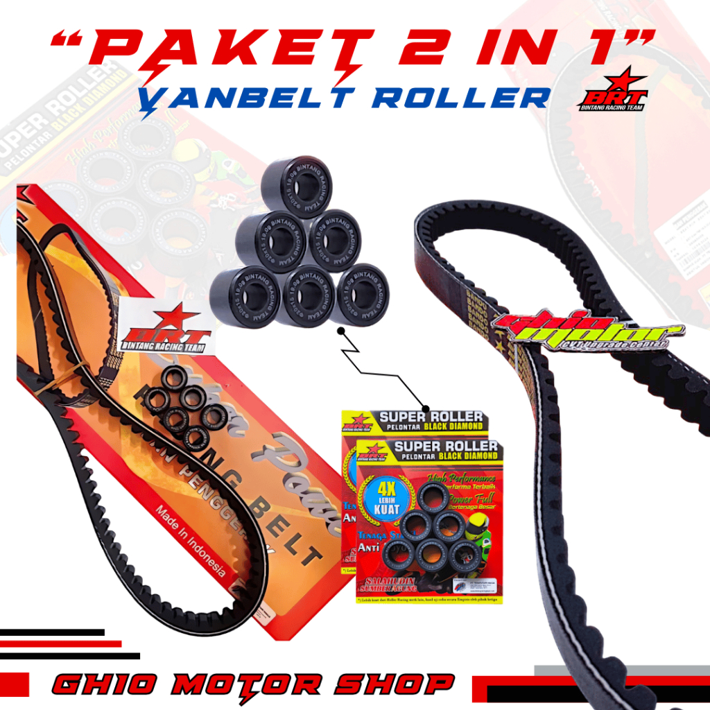 ROLLER + VANBELT BRT BEAT ESP BEAT POP SCOOPY ESP BEAT STRET ESP 2015-2019 SPACY FI BEAT FI LOLER RO