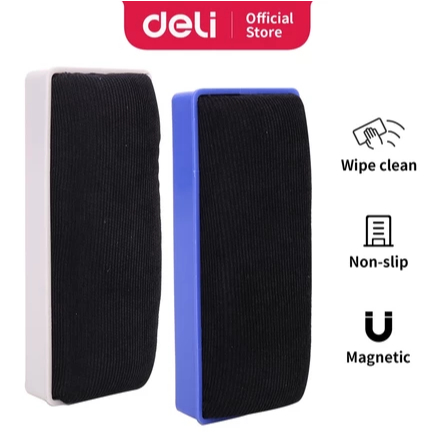 

Deli Magnetic Whiteboard Eraser / Penghapus Magnet Papan Tulis E7838