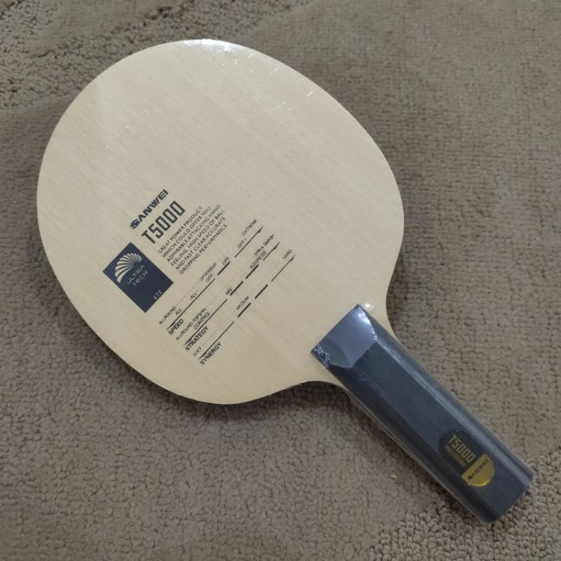 Sanwei T5000 Carbon ST Blade Bet Tenis Meja Pingpong
