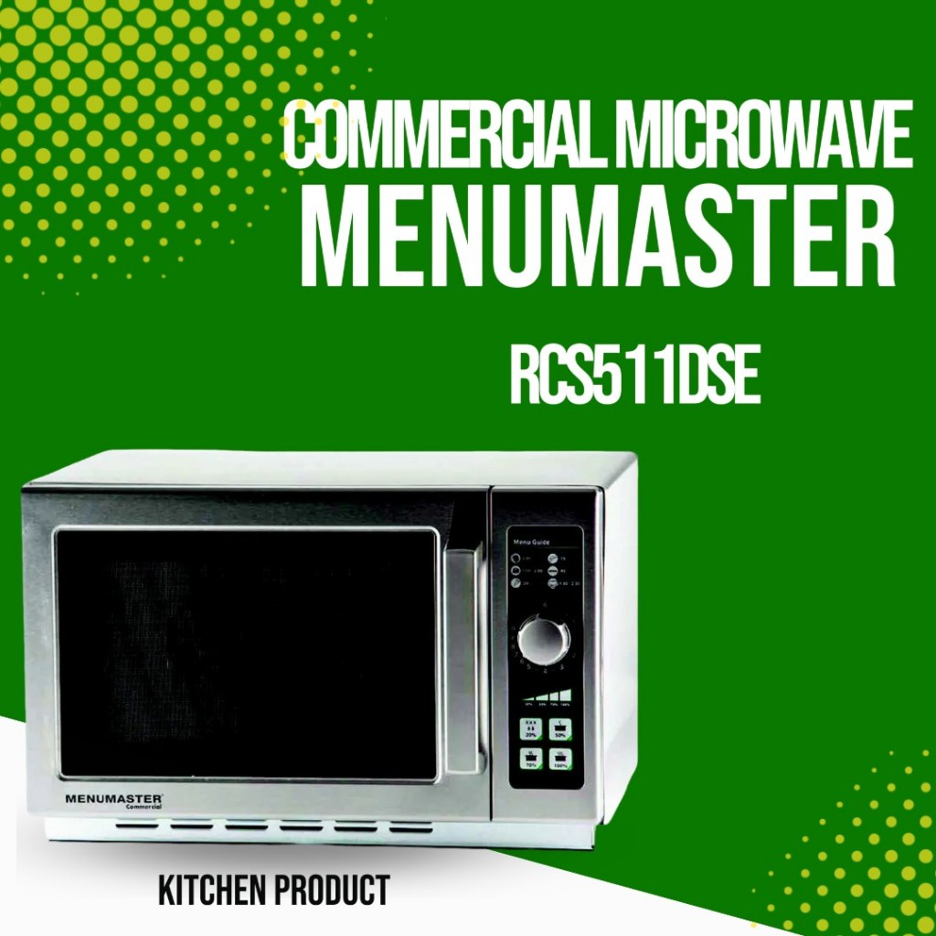 Commercial Microwave Oven Menumaster RCS511DSE