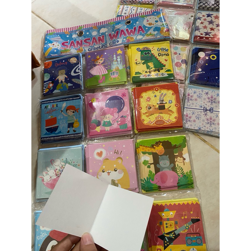 

kartu ucapan + amplop (3pcs)