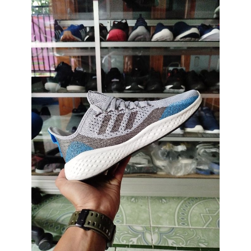 Adidas Fluidflow 2.0 Men Running Shoes Grey Original