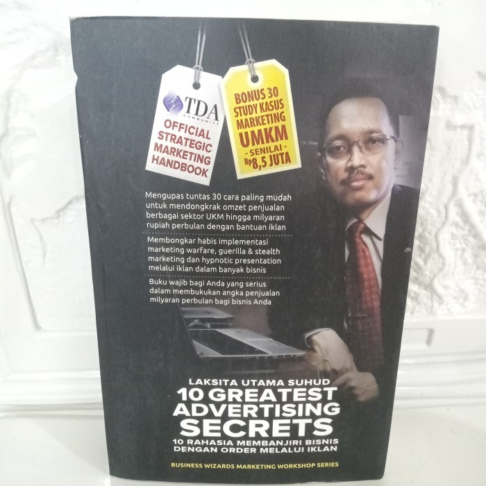 BESTSELLER 10 GREATEST ADVERTISING SECRETS : 10 RAHASIA MEMBANJIRI BISNIS - LAKSITA UTAMA SUHUD
