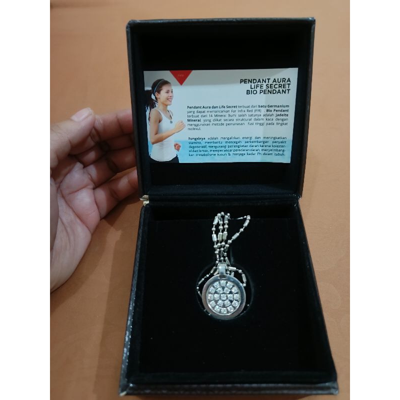 Kalung pendant MCI LSW Silver Ori 100% second