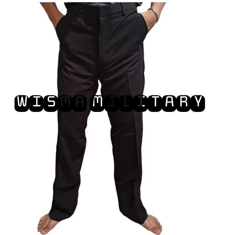 Celana PDH COKLAT KEHITAMAN celana Pdh panjang celana pdh satpam....