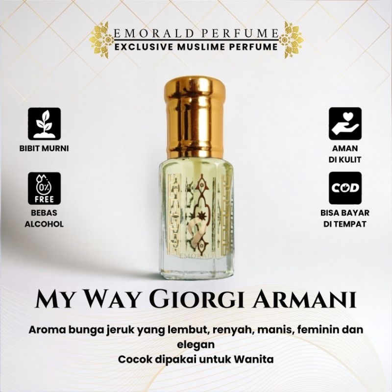 Parfum Wanita My Way Giorgi Armanie Bibit Parfum Murni Non Alcohol
