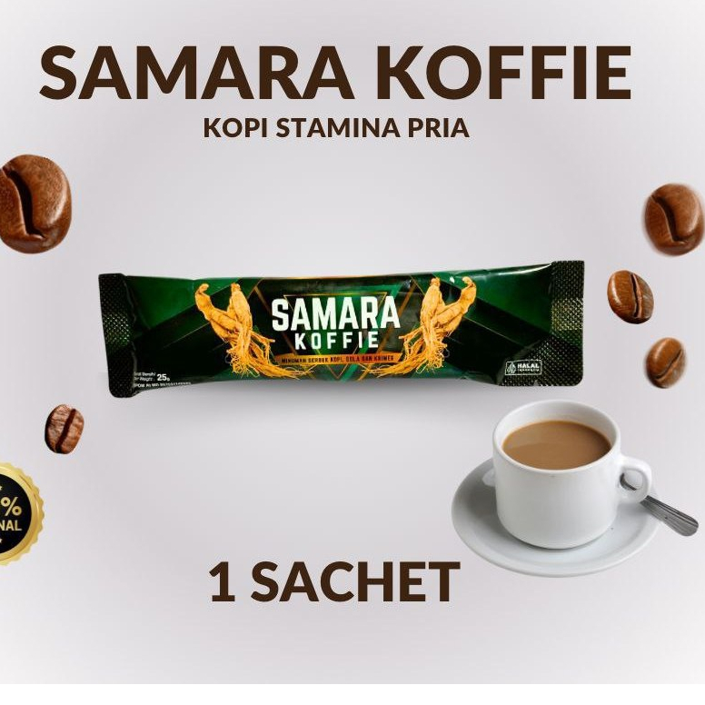 

Samara Koffie Kopi Stamina Pria | Kopi Samara untuk Pria | Privasi Terjamin | 1 Sachet