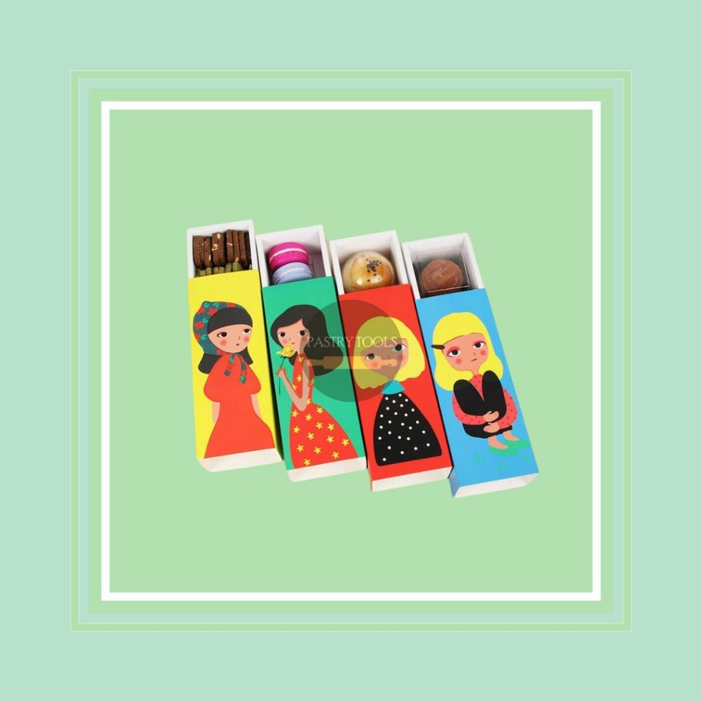 

LOVELY GIRL MACAROON BOX UK.19 X 7 X 5 CM ( 1 PACK ISI 10 PCS )