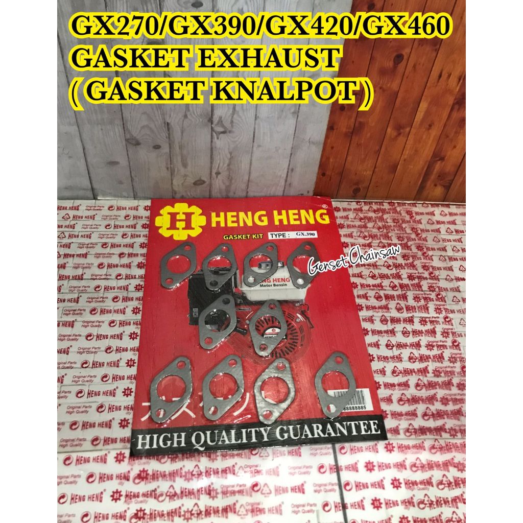 GX270 GX390 GX420 Paking Exhaust Ejos Knalpot Mesin Penggerak Honda 9PK 13PK GX460