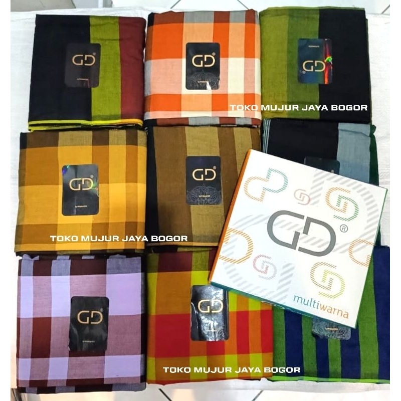 Sarung Gajah Duduk  GD Multicolor MULTIWARNA(RANDOM)